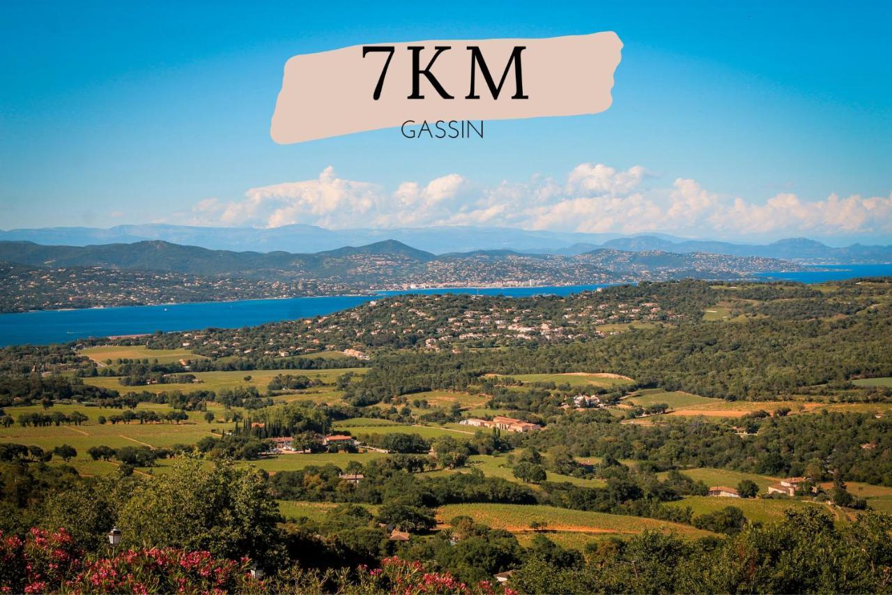 La Canopee, Golfe De Saint-Tropez Daire Gassin Dış mekan fotoğraf